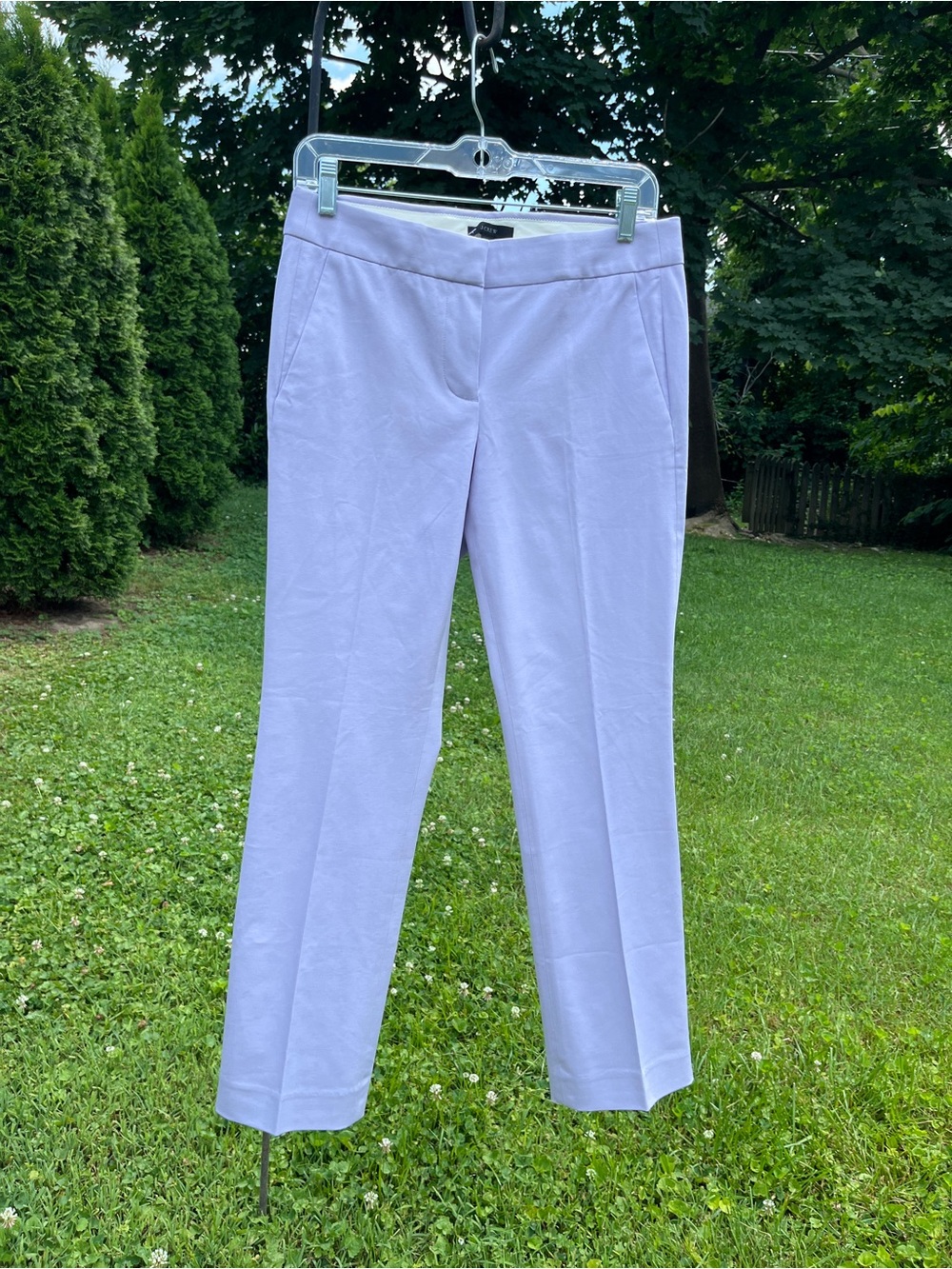 J. Crew Lavender Straight Leg Pants